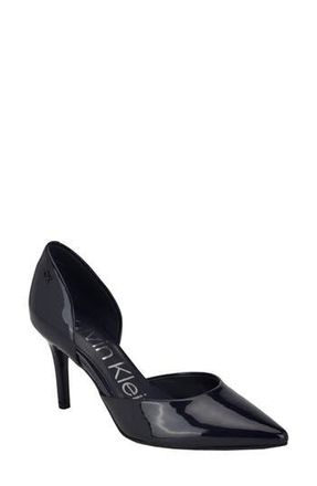 Calvin Klein Gloria dOrsay Pump in Dark Blue at Nordstrom Rack, Size 5.5
