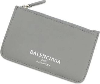 Balenciaga Pre-owned Wallets, female, Gray, Size: ONE SIZE Pre-owned Business card case