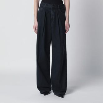 Haikure Carbon Candy pleated jeans