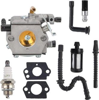 OEM Carburador Wt-194 Con Mangueras Y Filtro - Apto Para Stihl 024 026 Ms240 Ms260
