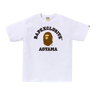 A Bathing Ape A Bathing APE - T-Hemden - Heren - Tops - Wit - Maat: L Katoen