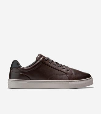 Cole Haan Mens Grand Kittery Court Sneakers - Brown Size 10.5