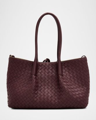 Bottega Veneta Reversible Calfskin Leather & Suede Tote Bag