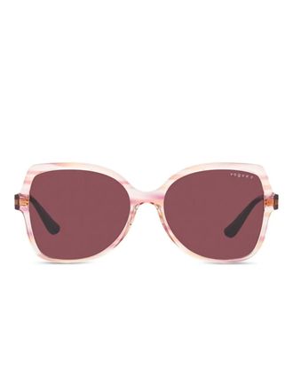 Vogue Eyewear Zonnebril met cat-eye montuur - Roze