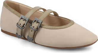 Journee Collection Womens Florene Casual Mary Jane Flats