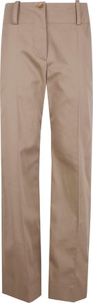 Patou Large Belt Straight Trousers