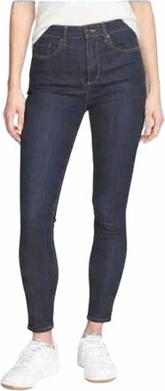Eddie Bauer Voyager High Rise Slim Skinny Jeans In Dark Indigo