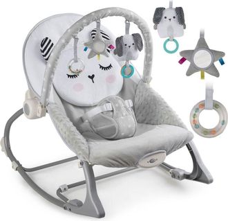 OEM Hamaca Mecedora Nukido Con Vibraci&oacute;n - Gris