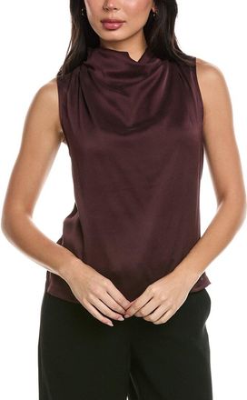 Reiss Lola Silk-Blend Top