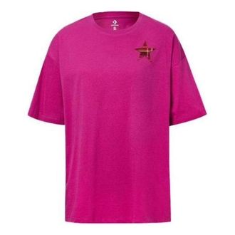 Converse (WMNS) Converse Casual T-Shirt Asia Sizing Purple 10020518-A03