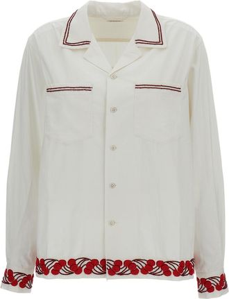 Bode Cherry Lane Beaded Shirt