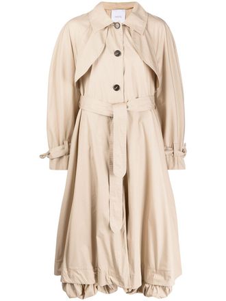 Patou Trenchcoat met ceintuur - Beige