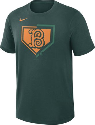 Nike Baltimore Orioles Icon City Connect Logo Nike Mens Dri-FIT MLB T-Shirt in Green | 03493EYOLE-0ZQ