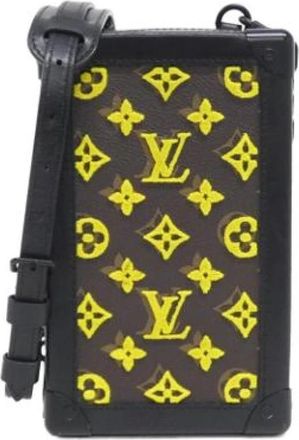 Louis Vuitton Pre-owned Cross Body Bags, female, Yellow, Size: ONE SIZE Pre-owned Canvas louis-vuitton-bags