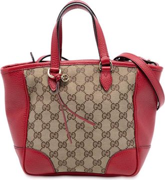 Gucci Pre-owned Gucci Small GG Canvas Bree Satchel Ladies 449241 498879