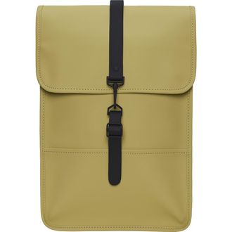 Rains Mini Waterproof Backpack in Khaki at Nordstrom