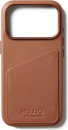 Mujjo Full Leather Wallet Case for iPhone 17 Pro in Tan at Nordstrom