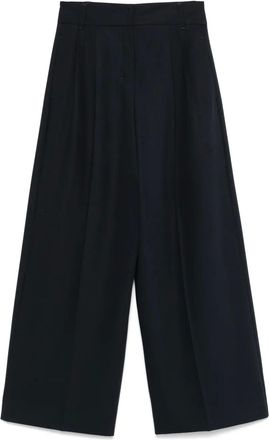 Max Mara Pantaloni a gamba ampia - Blu