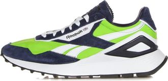 Reebok Vintage Lage Sneaker Groen/Blauw/Wit - Heren - Hardloopschoenen - Veelkleurig - 41 EU - Nylon - Fitness