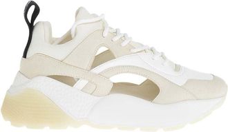 Stella McCartney Beige Leather Sneakers