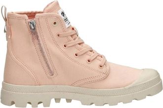 Palladium militaire stijl ritslaarzen - Dames - Veterlaarzen - Roze - 38 EU - Katoen - Schoenen