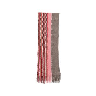Missoni Zigzag-pattern Fringed Scarf