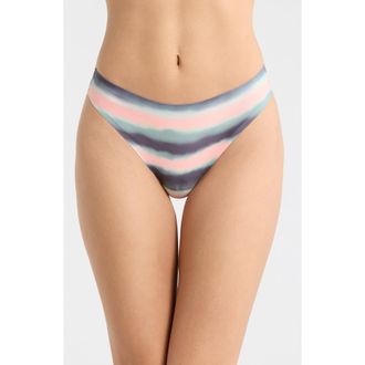 Chantelle Soft Stretch Thong in Fluor Eclipse at Nordstrom