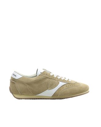 Philippe Model Suede Sneakers With Smooth Leather Accents