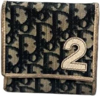 Dior Pre-owned Vintage Portemonnee - Dames - Vintage Accessoires - Veelkleurig - ONE Size - Leer - Vintage