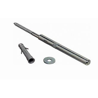 Bernacchini bevestigingsset - tbv wandplank - breedte 30 - 60cm - diepte 20cm - Staal