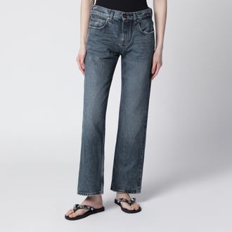 Balenciaga Vintage blue jeans with worn effect
