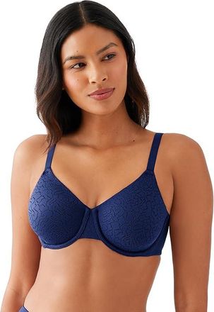 Wacoal Inside Job Underwire Bra Womens Bra Blue Depths : 40DDD, Lace/Nylon/Spandex