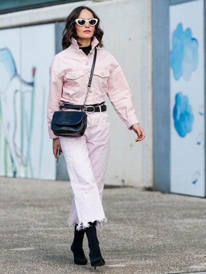 Pastel denim is having a moment