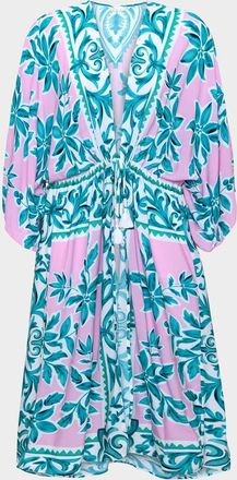 La Blanca Opulent Tie-Front Kimono