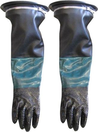 Elle Par De Guantes De Chorro De Arena De 60 Cm (tama&ntilde;o P)