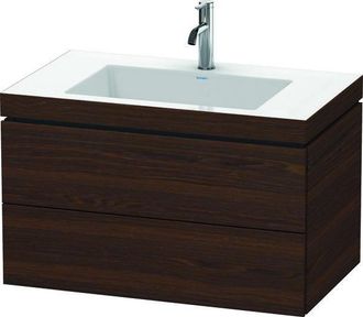 Duravit Lavabo Para Muebles Duravit L-cube C-bonded Con Base, Colgante