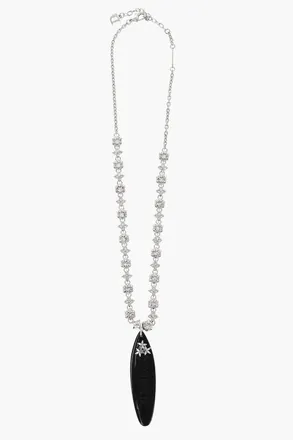 Dsquared2 Chain Necklace D2 SURF with Charm and Beads Dsquared2