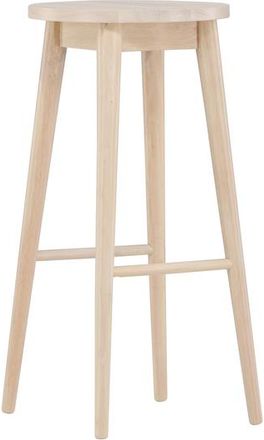 VE DESIGN Massivholz Barhocker Mollösand - Whitewash