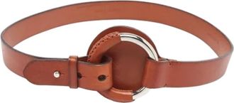 Ralph Lauren Pre-owned Leather belts - Dames - Vintage Accessoires - Bruin - ONE Size - Vintage