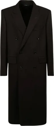 Tom Ford Hombre, Abrigos, Marr&oacute;n, Talla: L