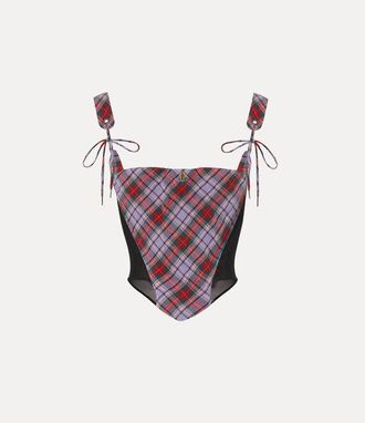 Vivienne Westwood Puppy Corset Louth Tartan 42 Women