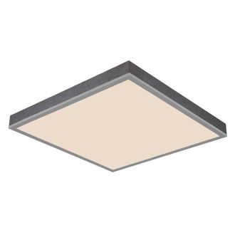 Netlighting Doro Ceiling Light Silver 45cm LED Dimmable 2700-6500K Remote Timer