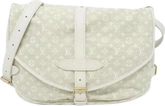 Louis Vuitton Pre-owned Cross Body Bags, female, Beige, Size: ONE SIZE Pre-owned Vintage Shoulder Bag