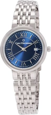 Bucherer Adamavi Quartz Blue Dial Ladies Watch 00.10315.08.55.21