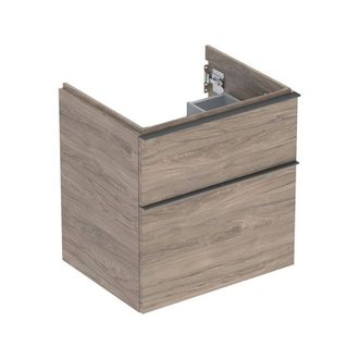 Keramag Keramag - Geberit Icon Mueble Bajo Lavabo, 2 Cajones, 59,2x61,5x47,6 Cm