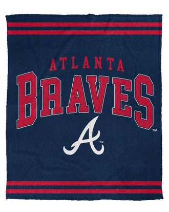 Pegasus Sports Atlanta Braves Mlb Vintage Cozy Knit Blanket