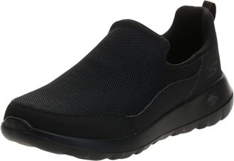 Skechers Mens Go Walk Max-privy Slip On Trainers, Black Black Bbk, 9.5 UK