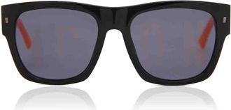 Dsquared2 ICON 0004/S 8LZ/7Y Mens Sunglasses Black Size 55