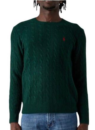 Ralph Lauren Polo Ralph Lauren Wool Sweater In Forest Green Size M