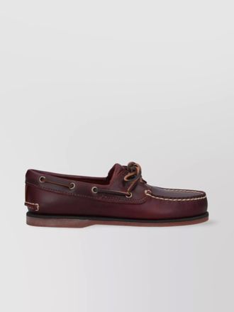 Timberland leather boat shoes